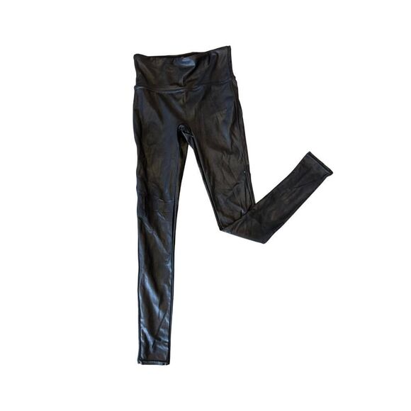 SPANXshape™ Faux Leather Leggings size small MSRP $98 - Picture 8 of 9
